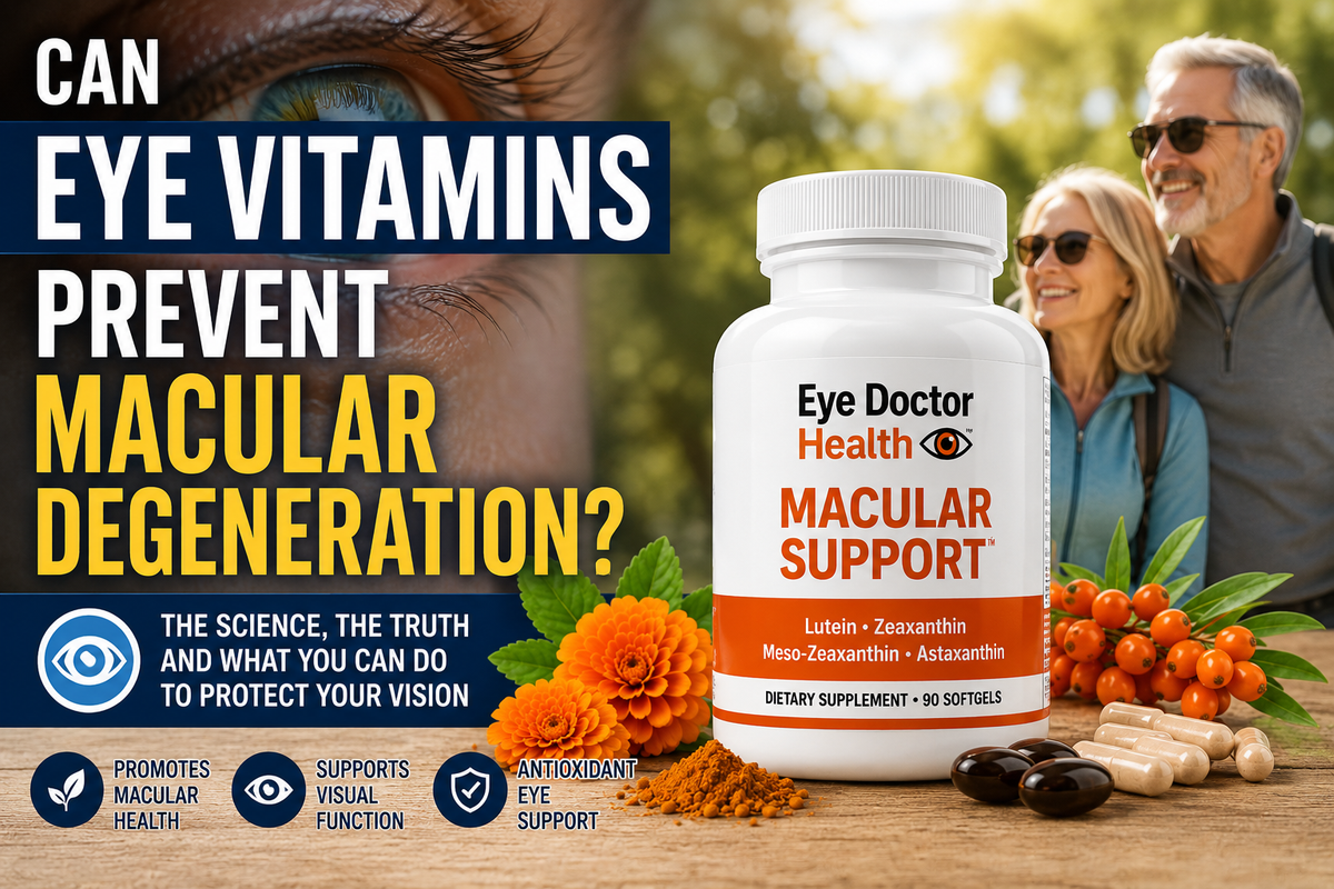 Daily Macular Support-Foundational Nutrition For Long Term Eye Health