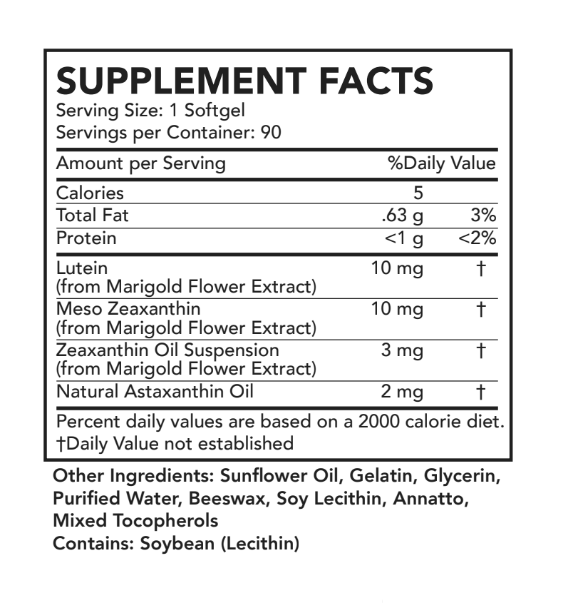 Daily Macular Support-Foundational Nutrition For Long Term Eye Health