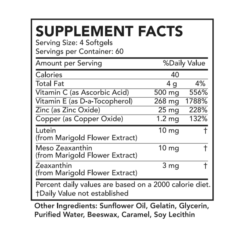 Advanced Macular Support — Inspired by AREDS2 Research